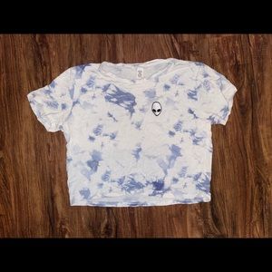 Tie-die crop top